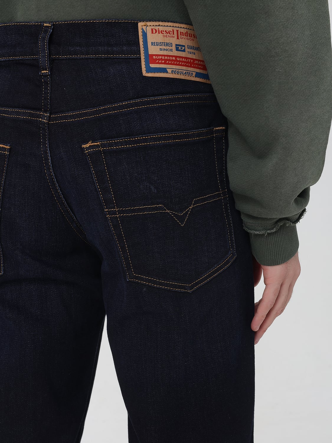 DIESEL JEANS: Jeans men Diesel, Blue - Img 3