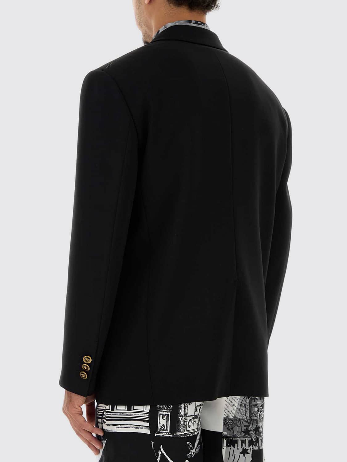 VERSACE JACKET: Jacket men Versace, Black - Img 2