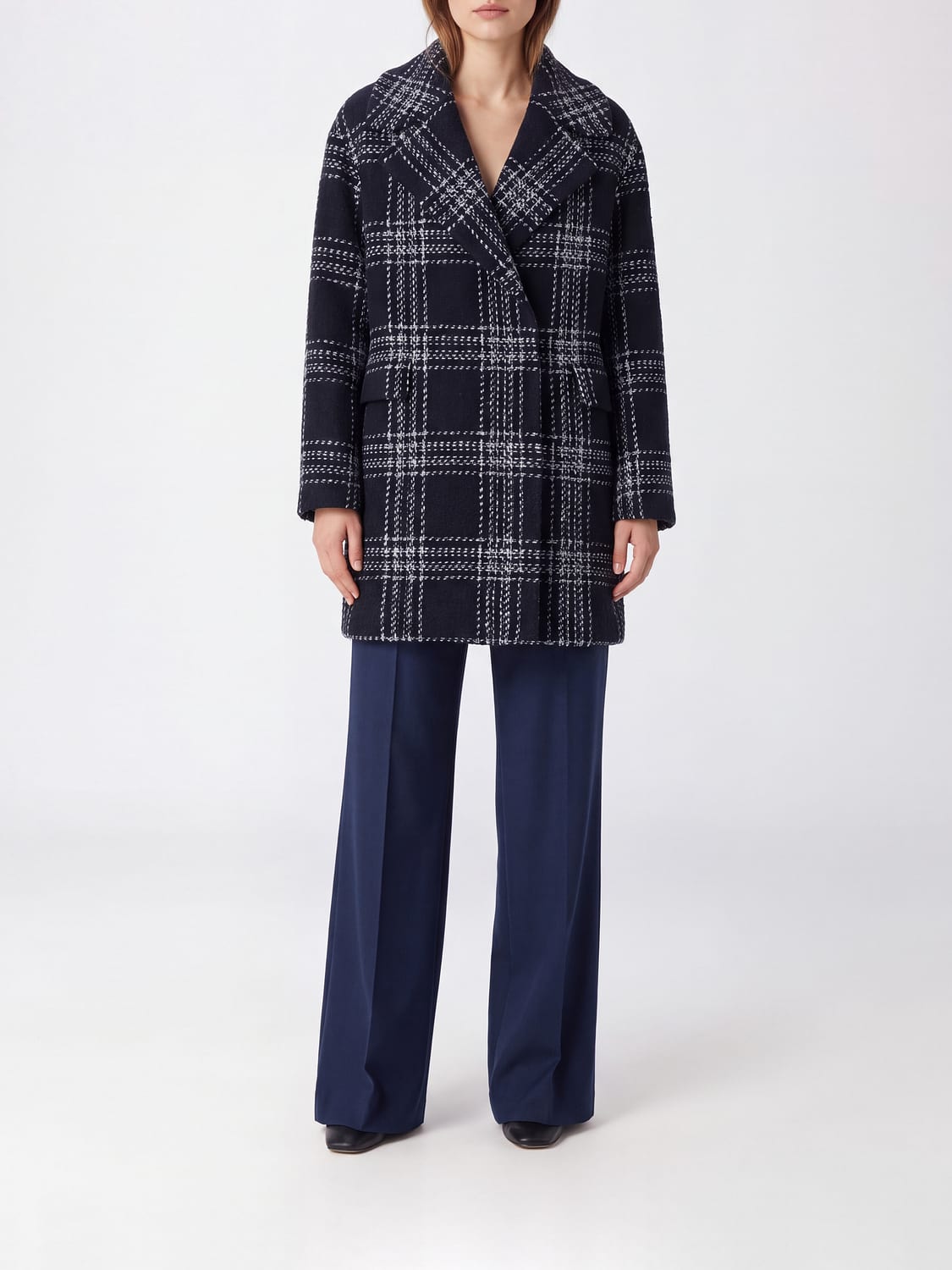 TAGLIATORE COAT: Jacket woman Tagliatore, Blue - Img 1