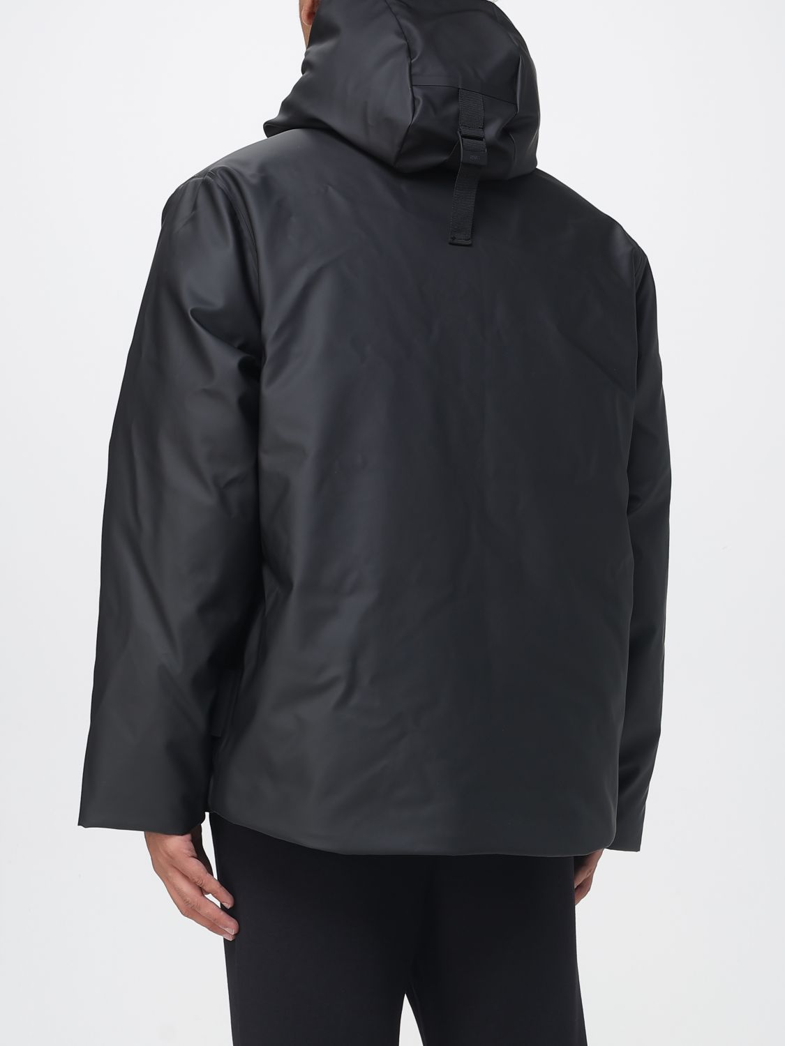 RAINS JACKET: Jacket men Rains, Black - Img 2