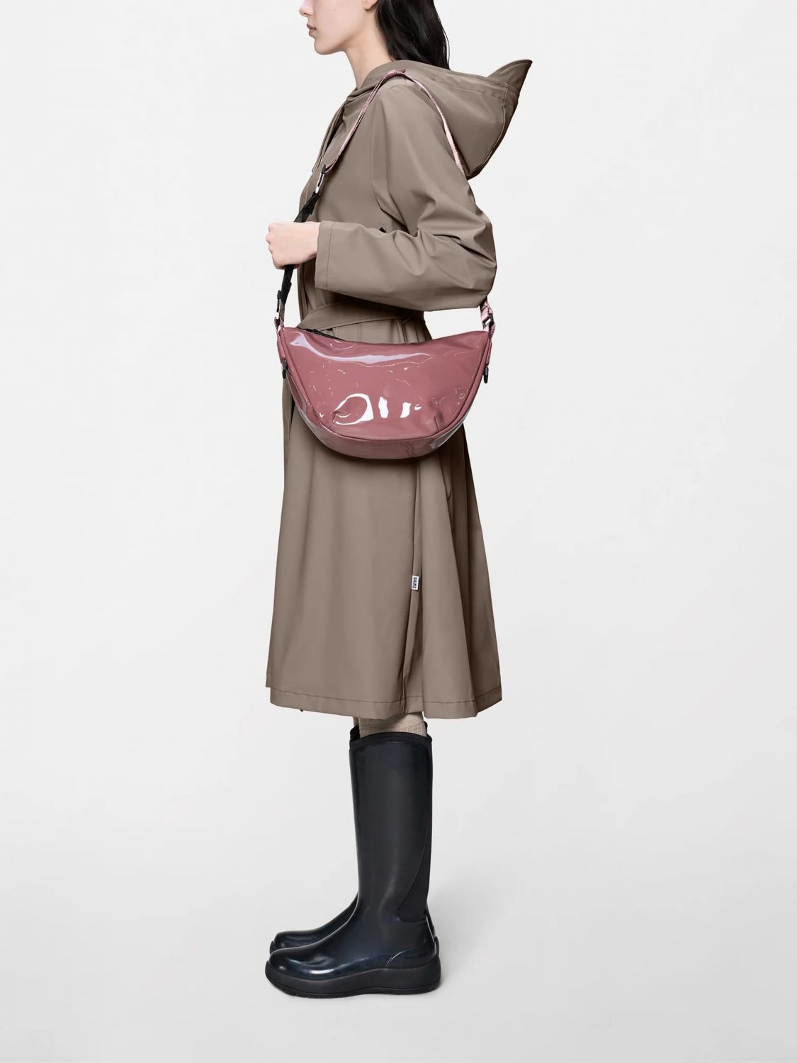 RAINS BORSA MINI: Borsa mini donna Rains, Rosa - Img 2