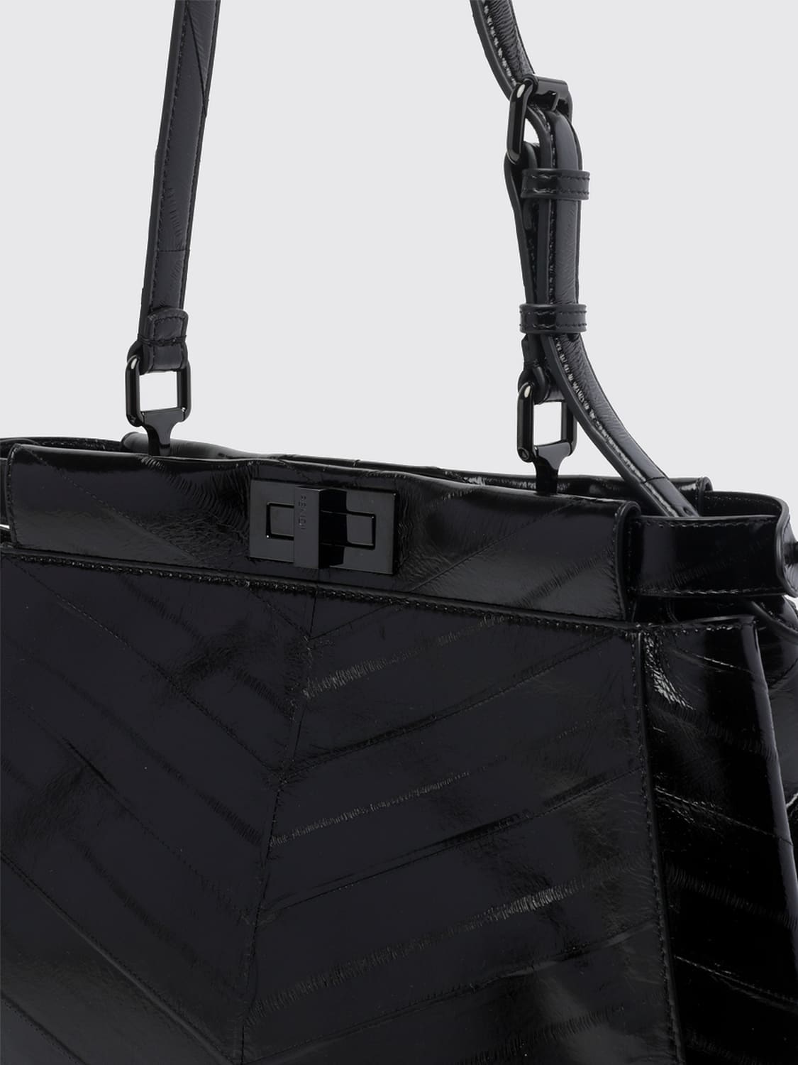 FENDI BORSA A MANO: Borsa a mano donna Fendi, Nero - Img 3