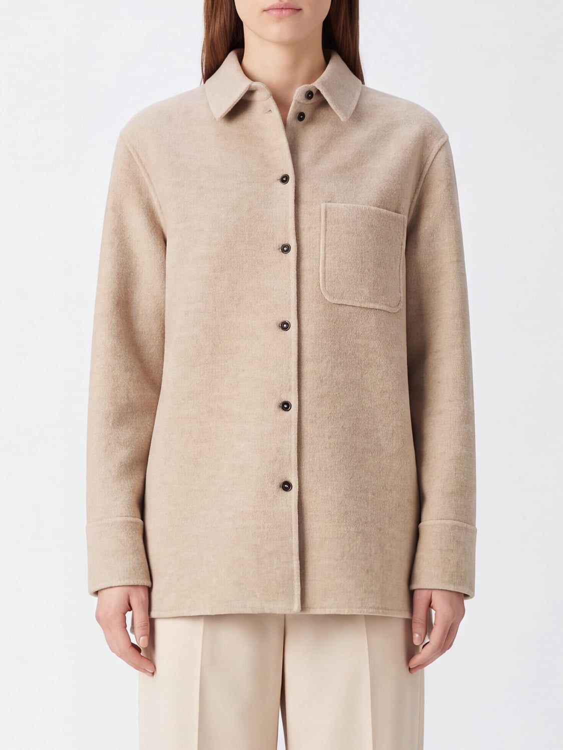 MAX MARA JACKET: Jacket woman Max Mara, Beige - Img 1