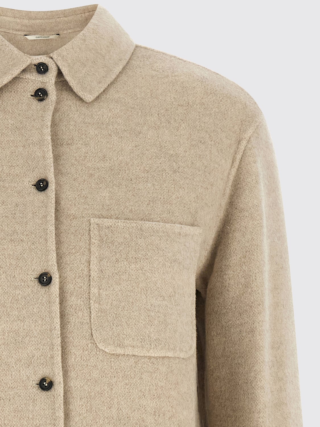 MAX MARA JACKET: Jacket woman Max Mara, Beige - Img 4