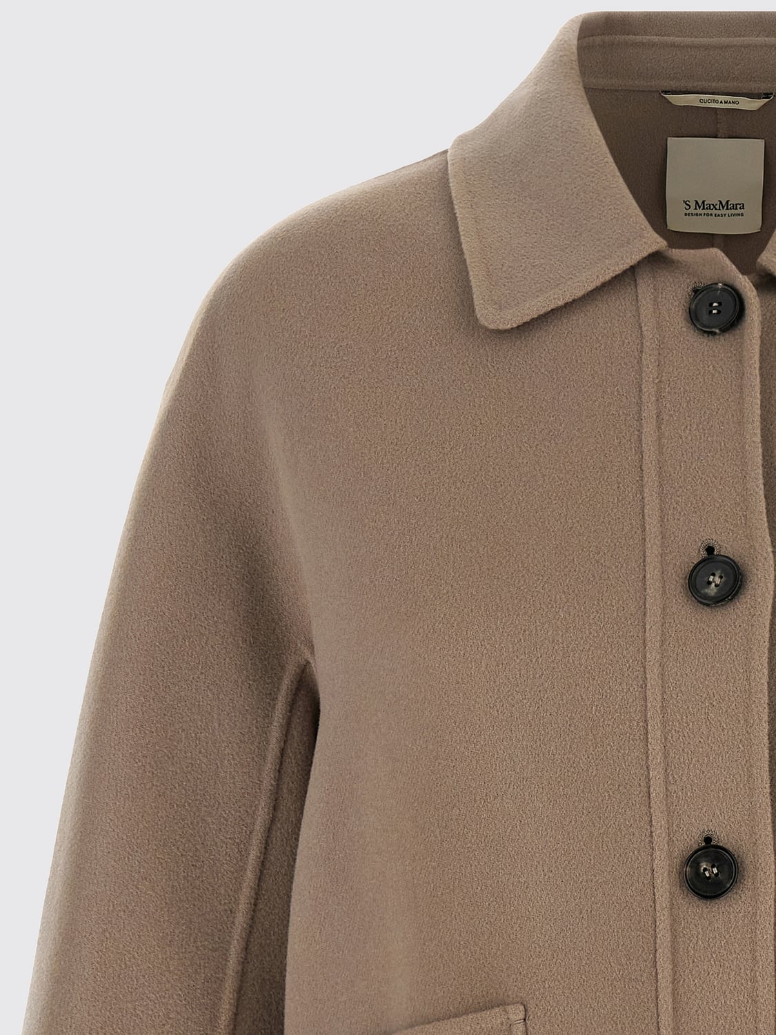 MAX MARA JACKET: Jacket woman Max Mara, Beige - Img 4
