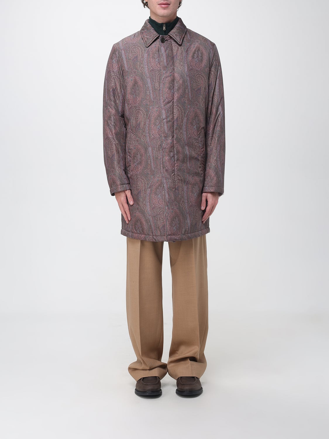 ETRO JACKET: Jacket men Etro, Brown - Img 1