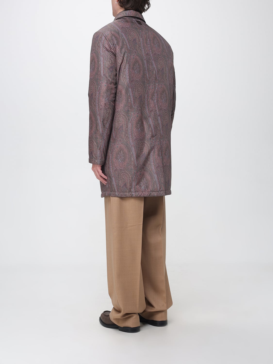 ETRO JACKET: Jacket men Etro, Brown - Img 3