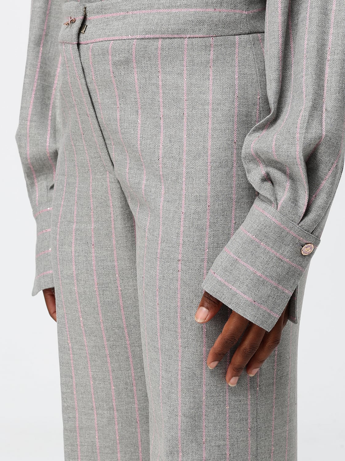 GENNY PANTALONES: Pantalones mujer Genny, Gris - Img 3