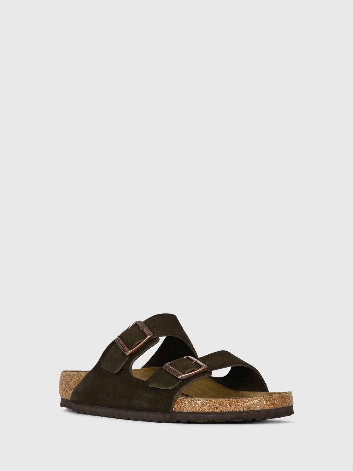 BIRKENSTOCK САНДАЛИИ: Сандалии Мужское Birkenstock, Кофе - Img 2