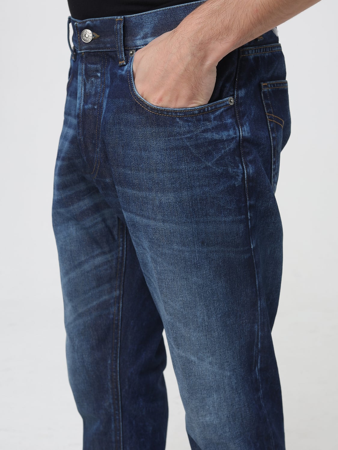 DONDUP JEANS: Jeans uomo Dondup, Blue - Img 3
