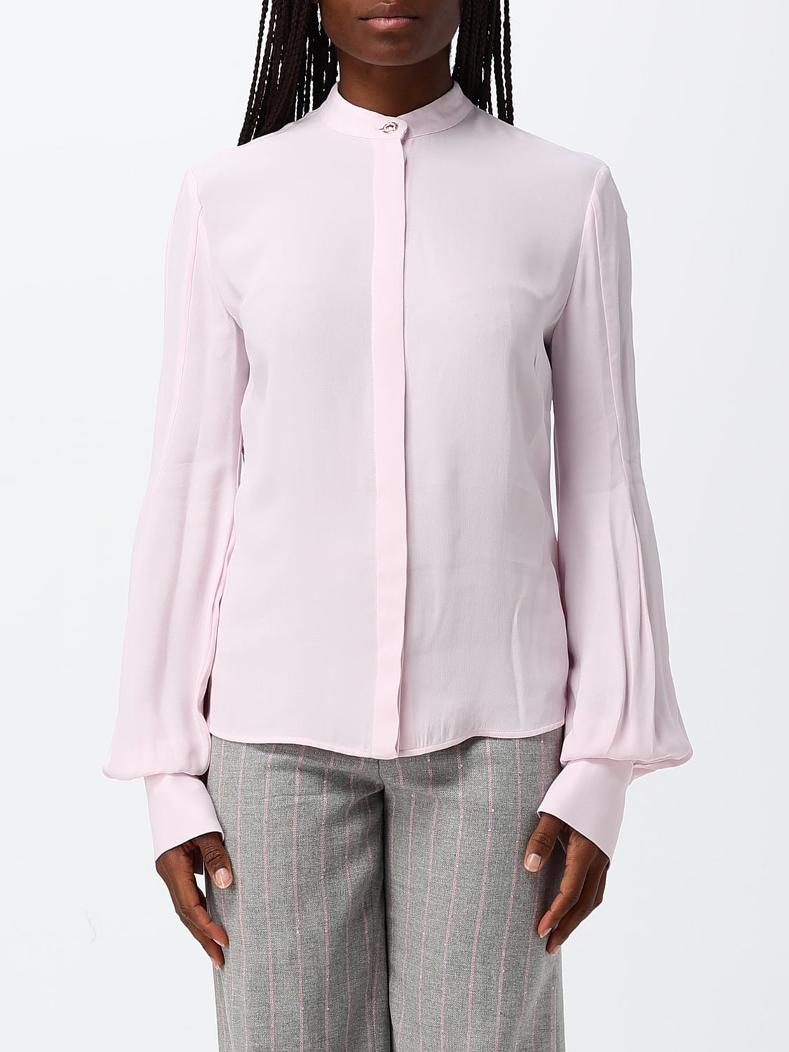 GENNY CAMISA: Camisa mujer Genny, Rosa - Img 1