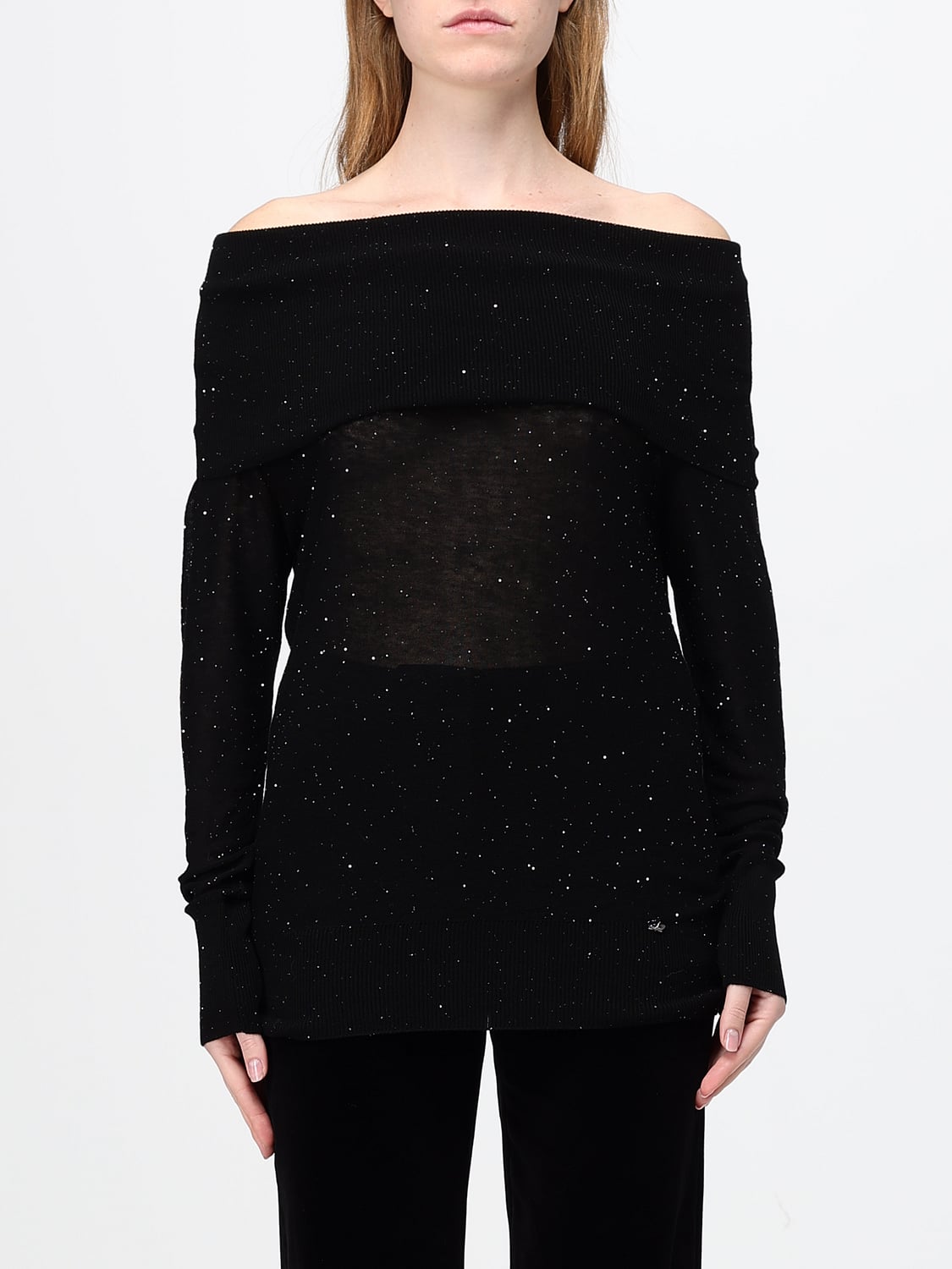 GENNY JERSEY: Jersey mujer Genny, Negro - Img 1