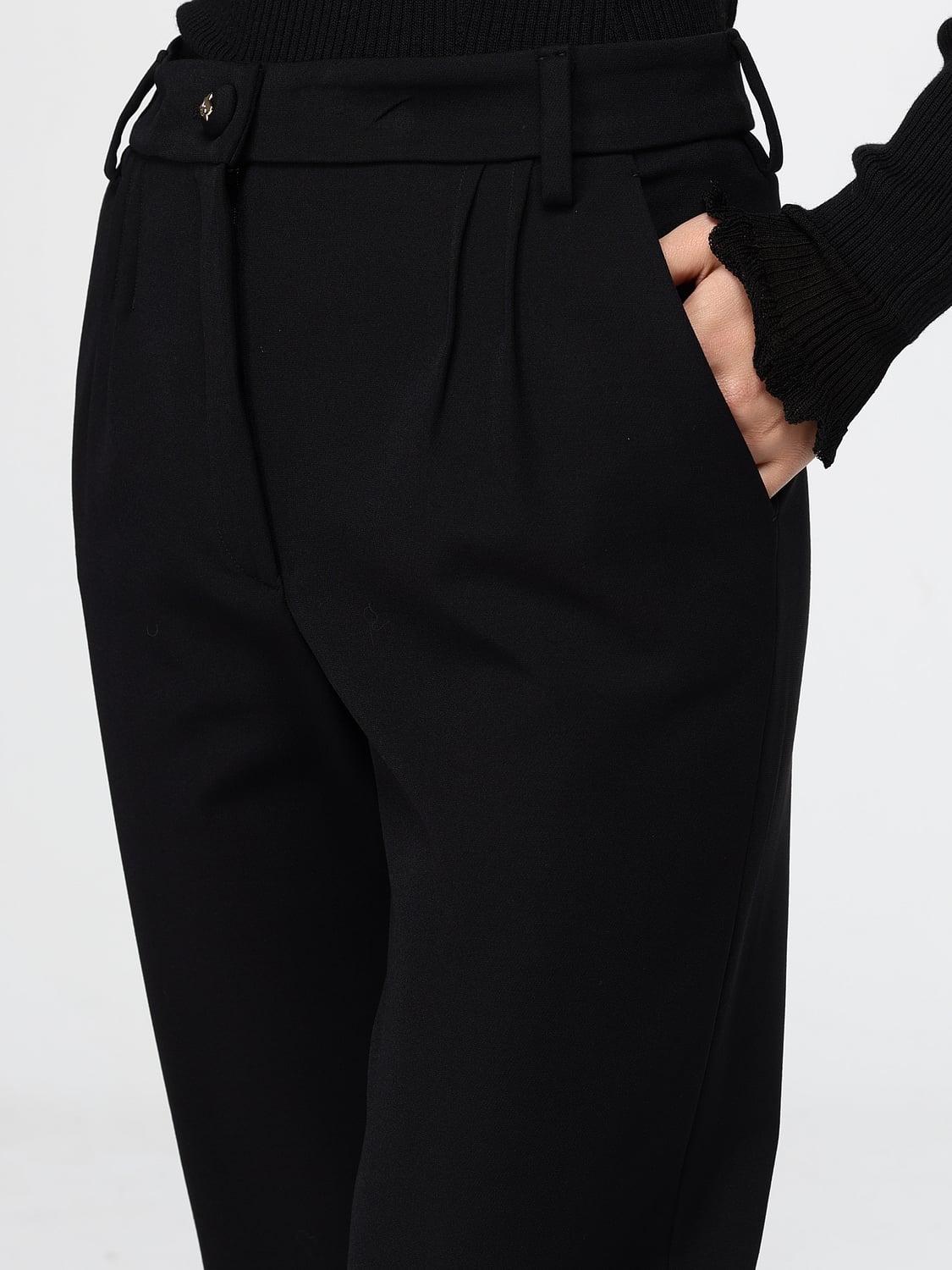 GENNY PANTALONES: Pantalones mujer Genny, Negro - Img 3
