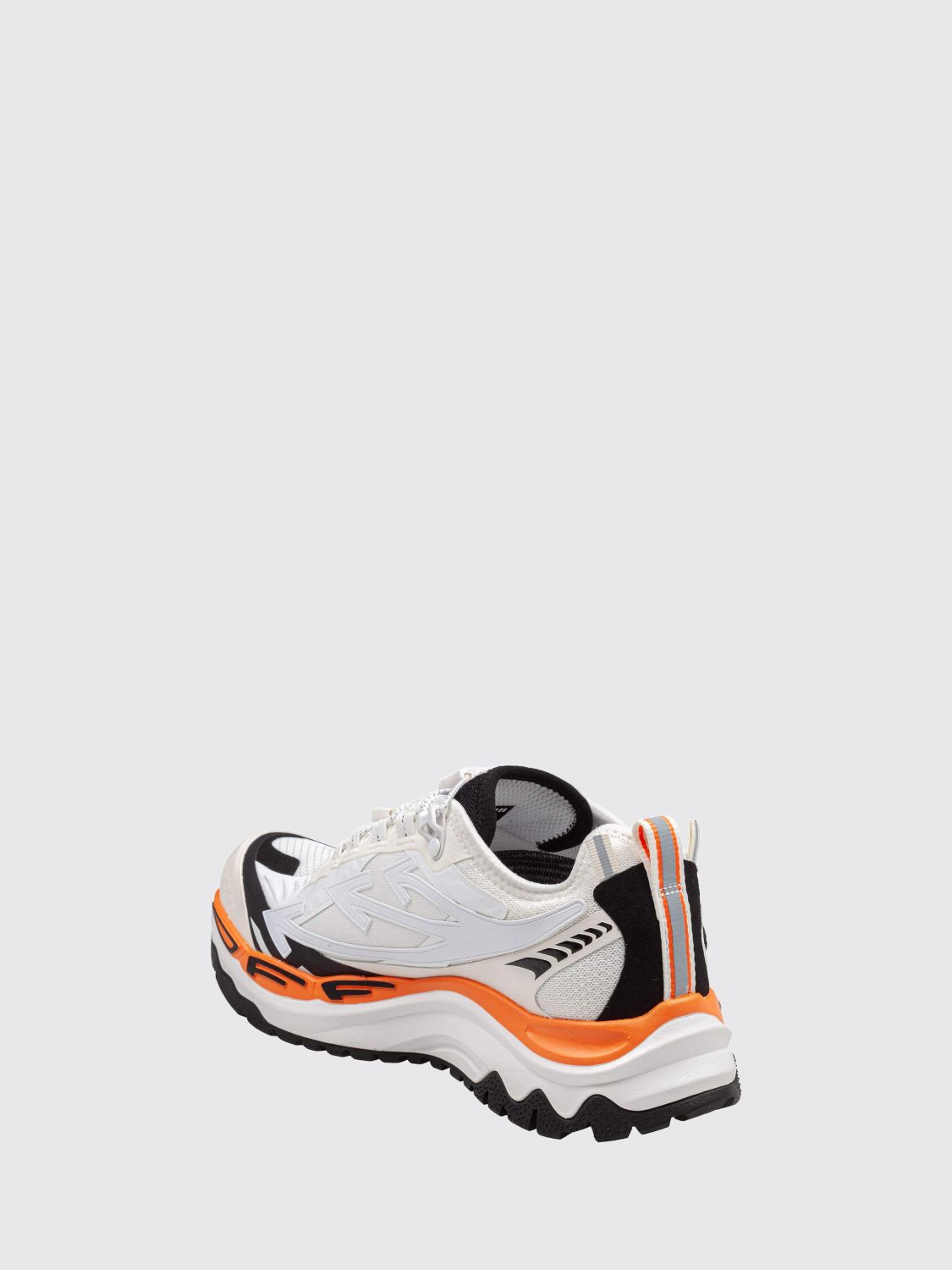 OFF-WHITE SNEAKERS: Sneakers basse Be Right Back Trail Off-White in tessuto tecnico con suola Vibram, Nero - Img 3