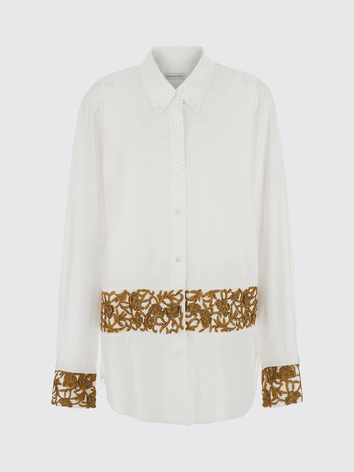 DRIES VAN NOTEN CAMICIA: Camicia donna Dries Van Noten, Bianco - Img 2
