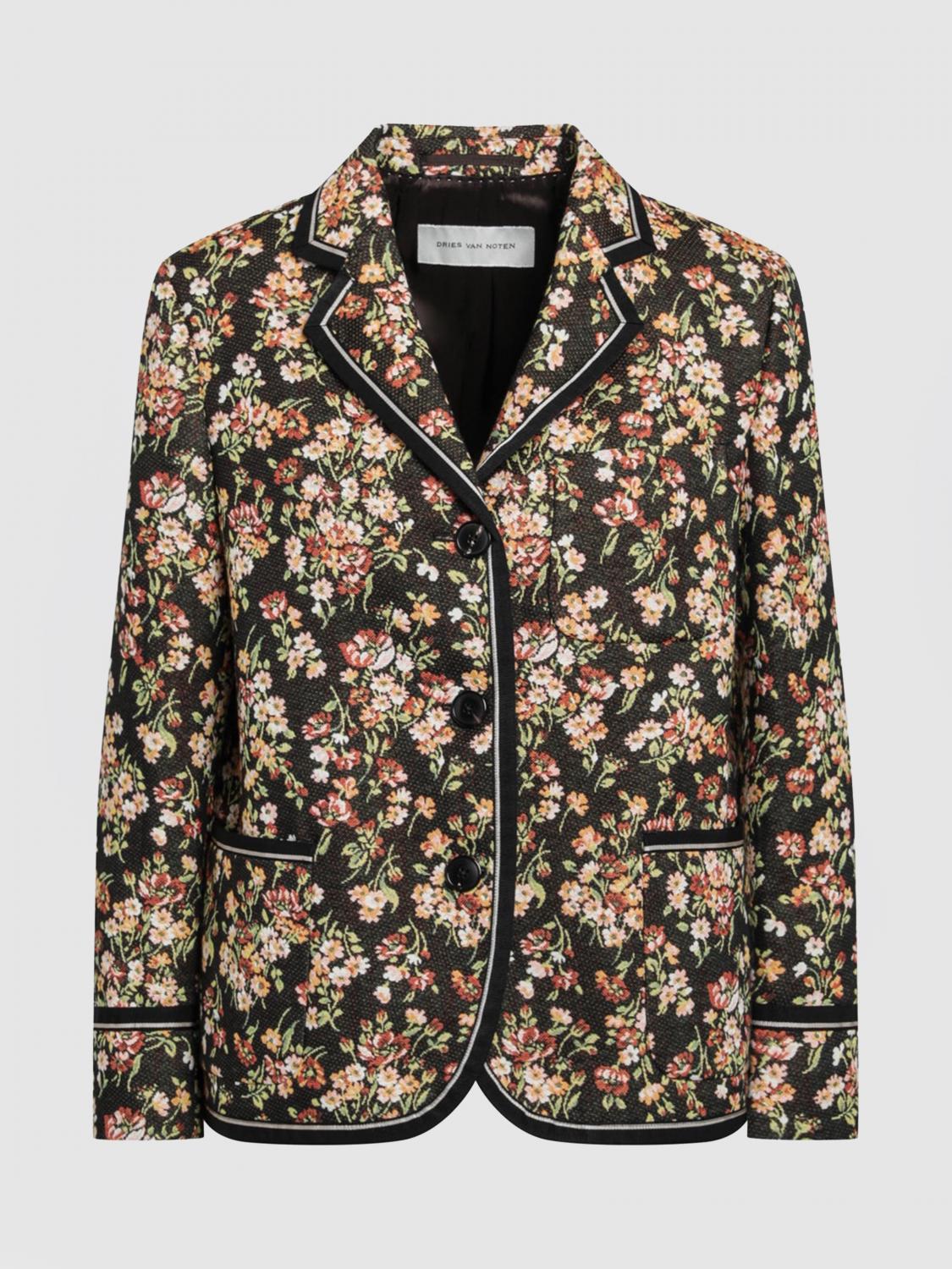 DRIES VAN NOTEN GIACCA: Giacca donna Dries Van Noten, Marrone - Img 2