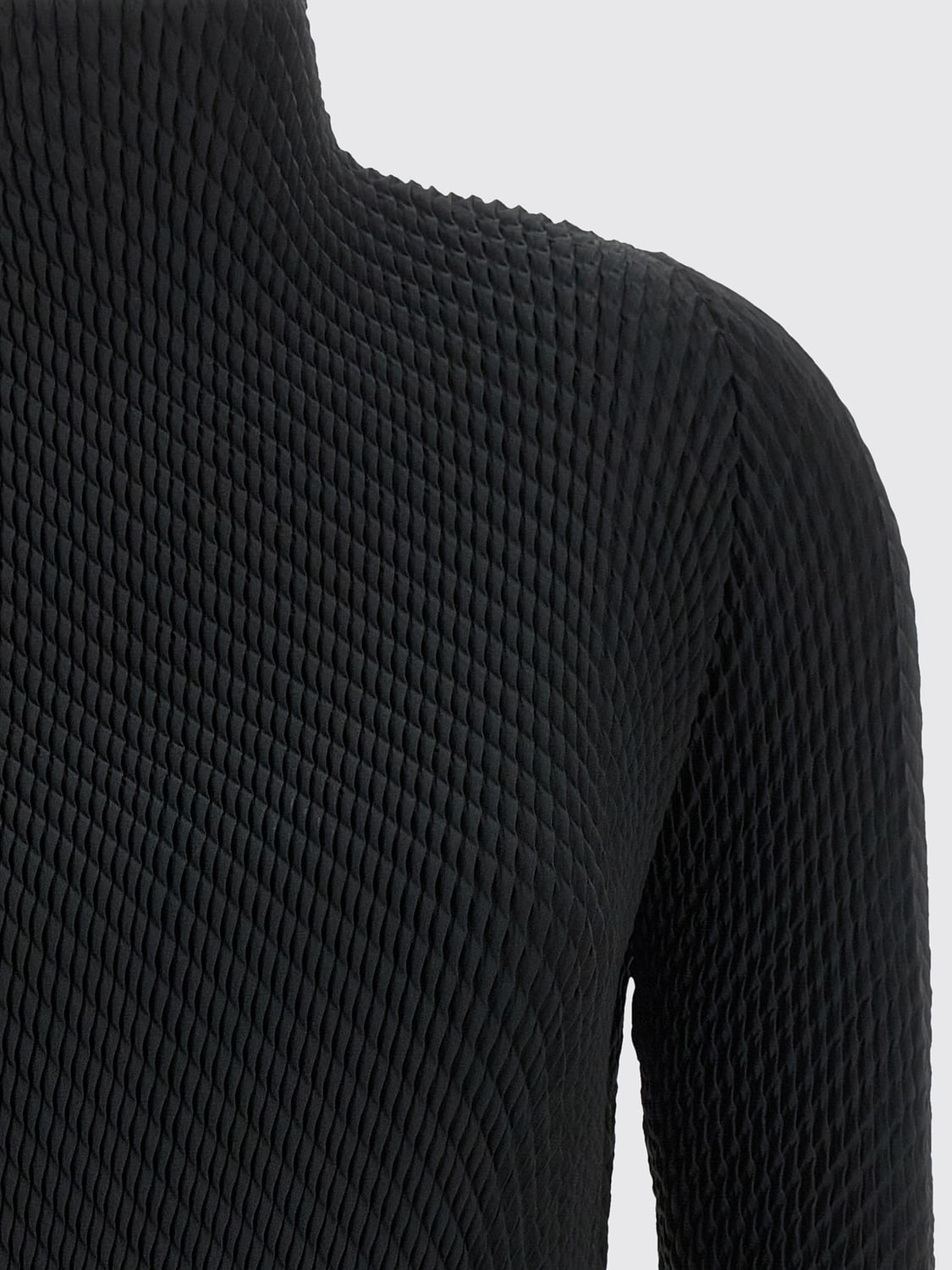 ISSEY MIYAKE TOP: Top mujer Issey Miyake, Negro - Img 4
