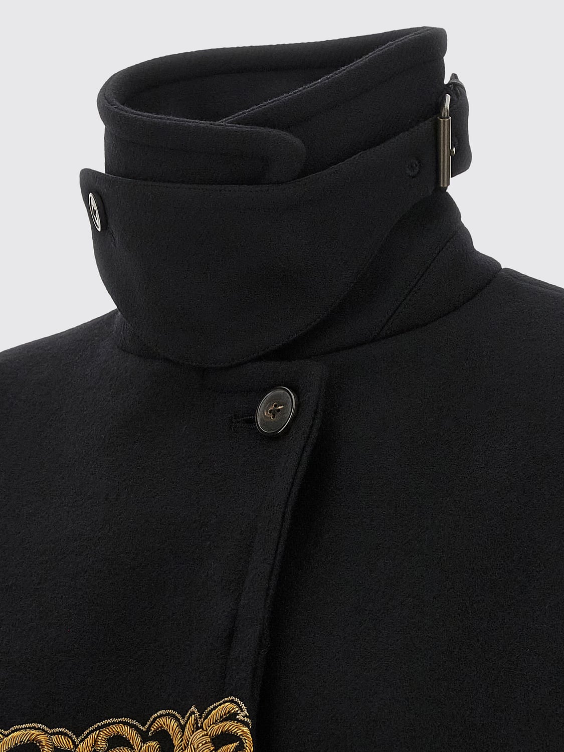 DRIES VAN NOTEN MANTEL: Jacke damen Dries Van Noten, Schwarz - Img 4