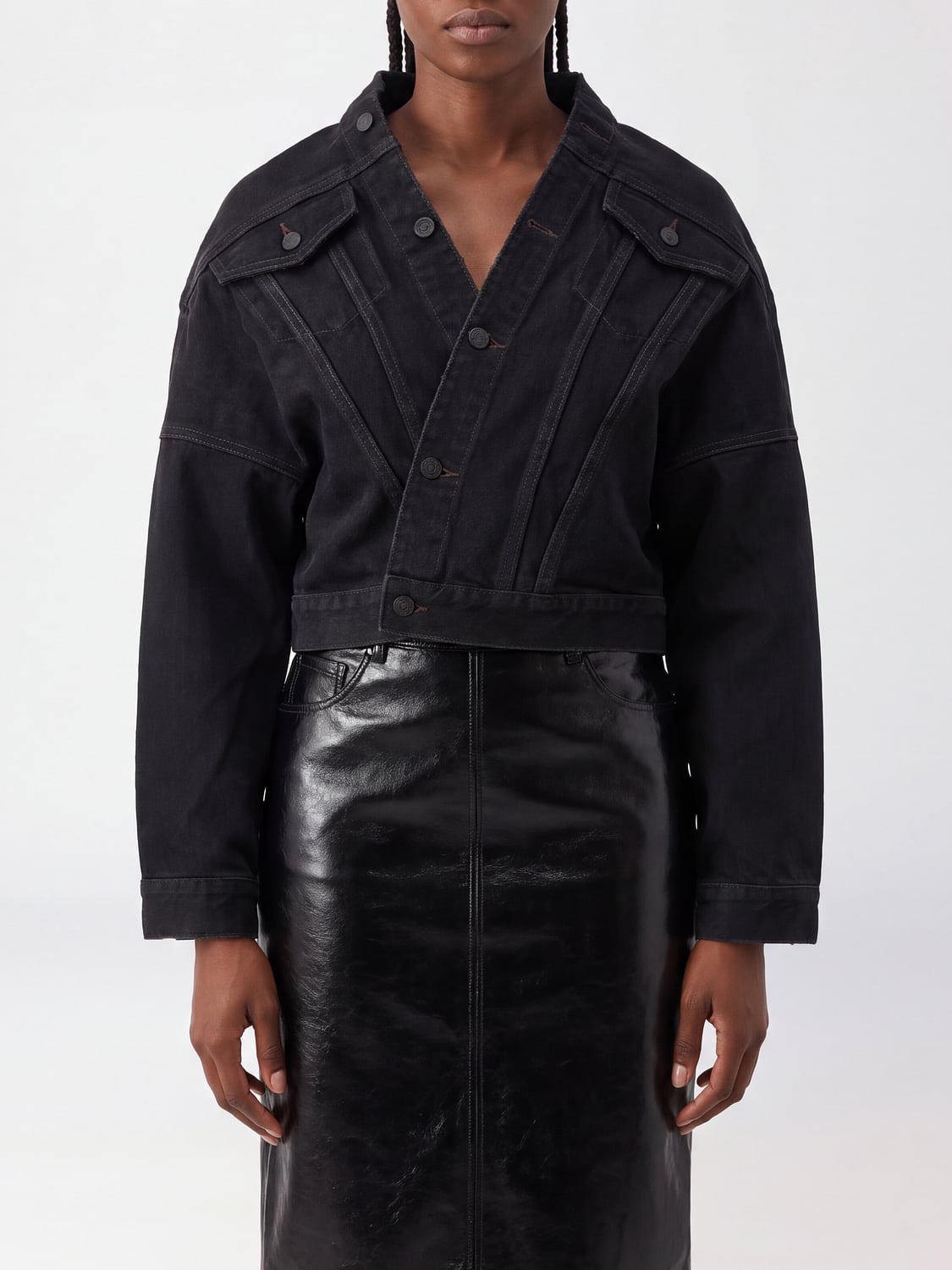 BALENCIAGA CHAQUETA: Chaqueta mujer Balenciaga, Negro - Img 1