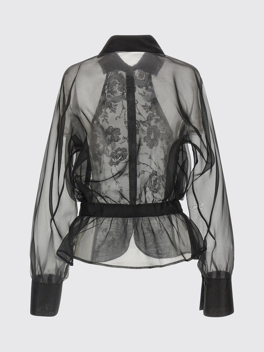 ERMANNO SCERVINO CAMISA: Camisa mujer Ermanno Scervino, Negro - Img 3