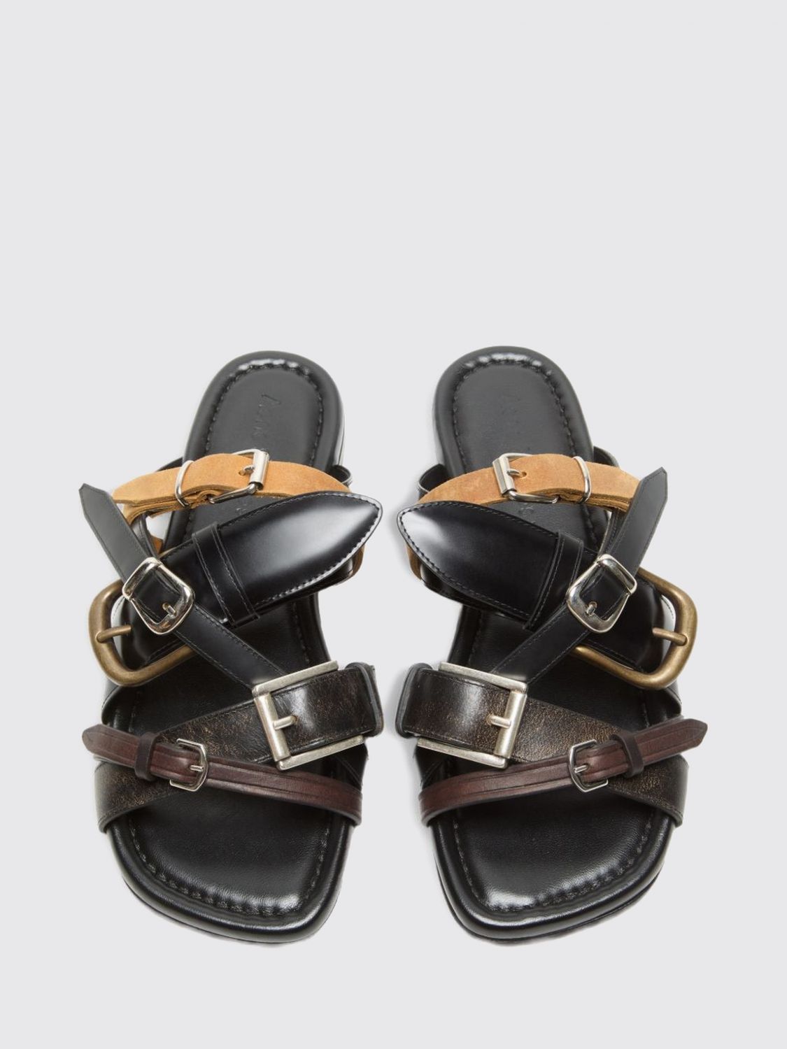 ACNE STUDIOS SANDALEN MIT ABSATZ: Sandalen mit absatz damen Acne Studios, Braun - Img 2