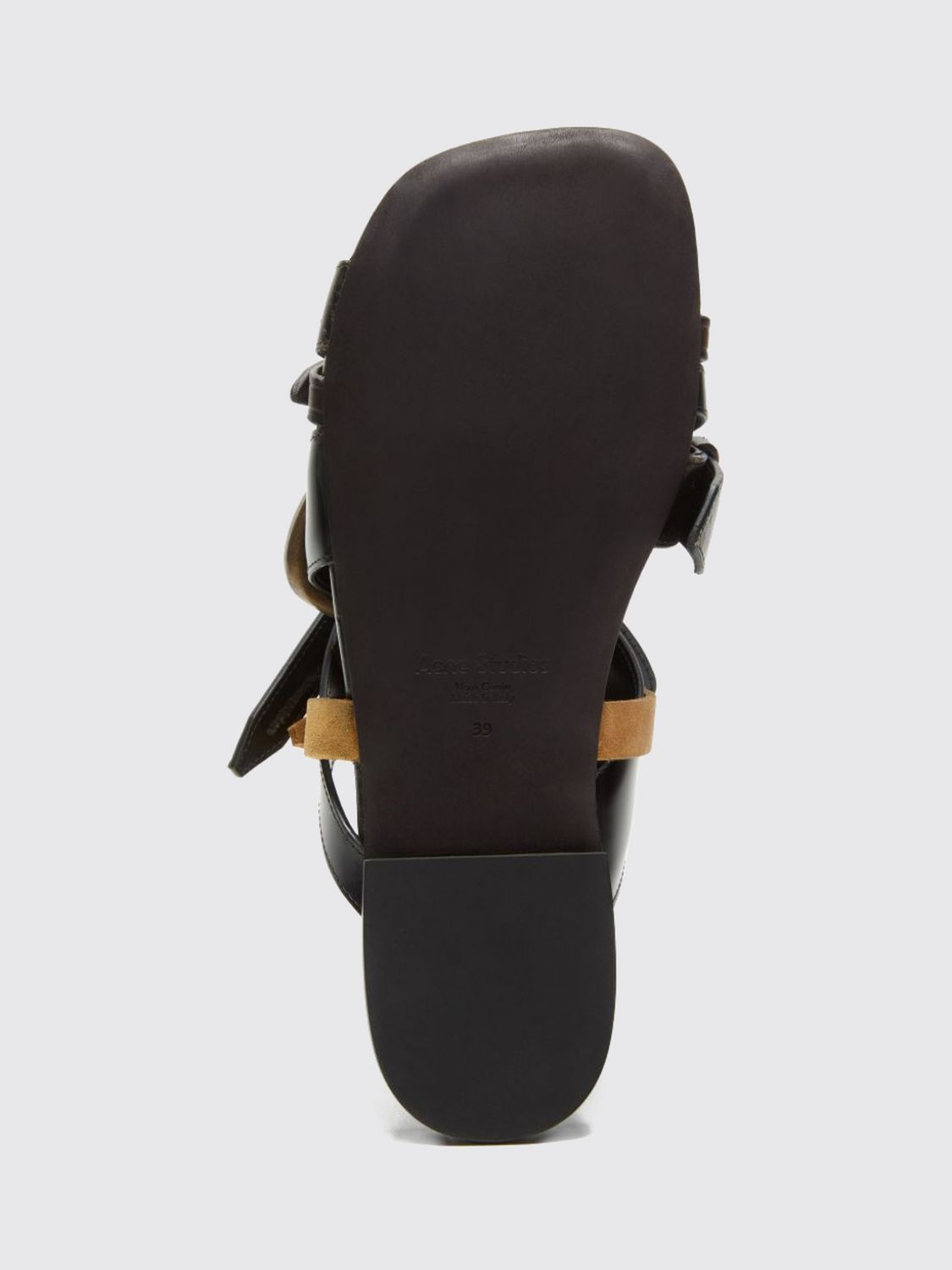 ACNE STUDIOS SANDALEN MIT ABSATZ: Sandalen mit absatz damen Acne Studios, Braun - Img 4