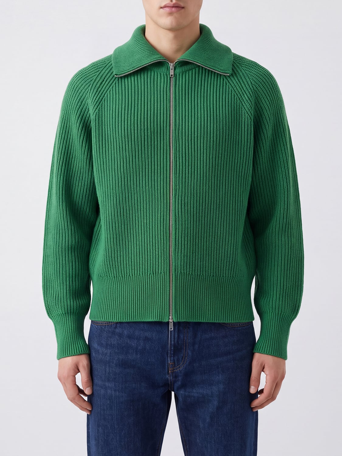 ENTIRE STUDIOS SWEATER: Sweater men Entire Studios, Green - Img 1