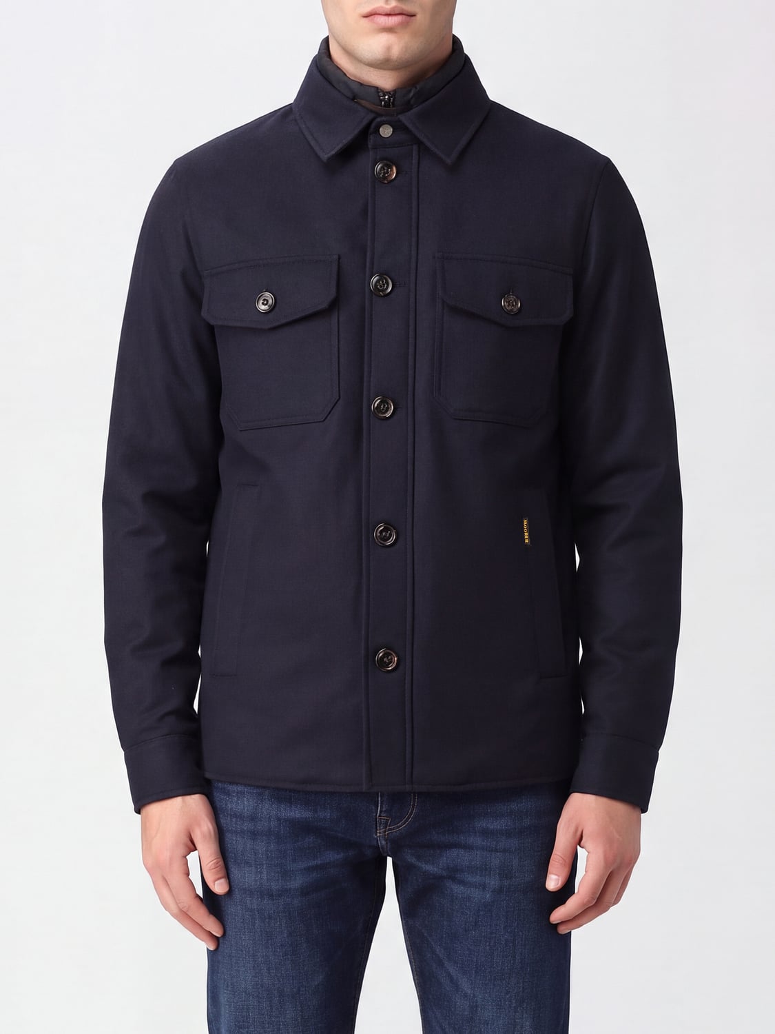 MOORER JACKE: Jacke herren Moorer, Blau - Img 1