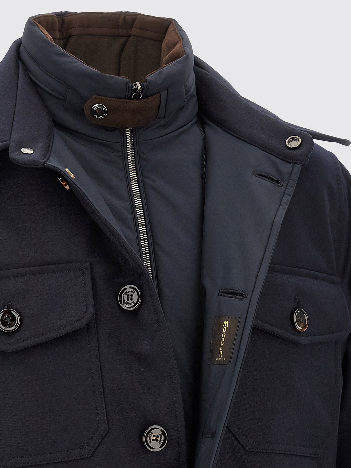 MOORER JACKE: Jacke herren Moorer, Blau - Img 4