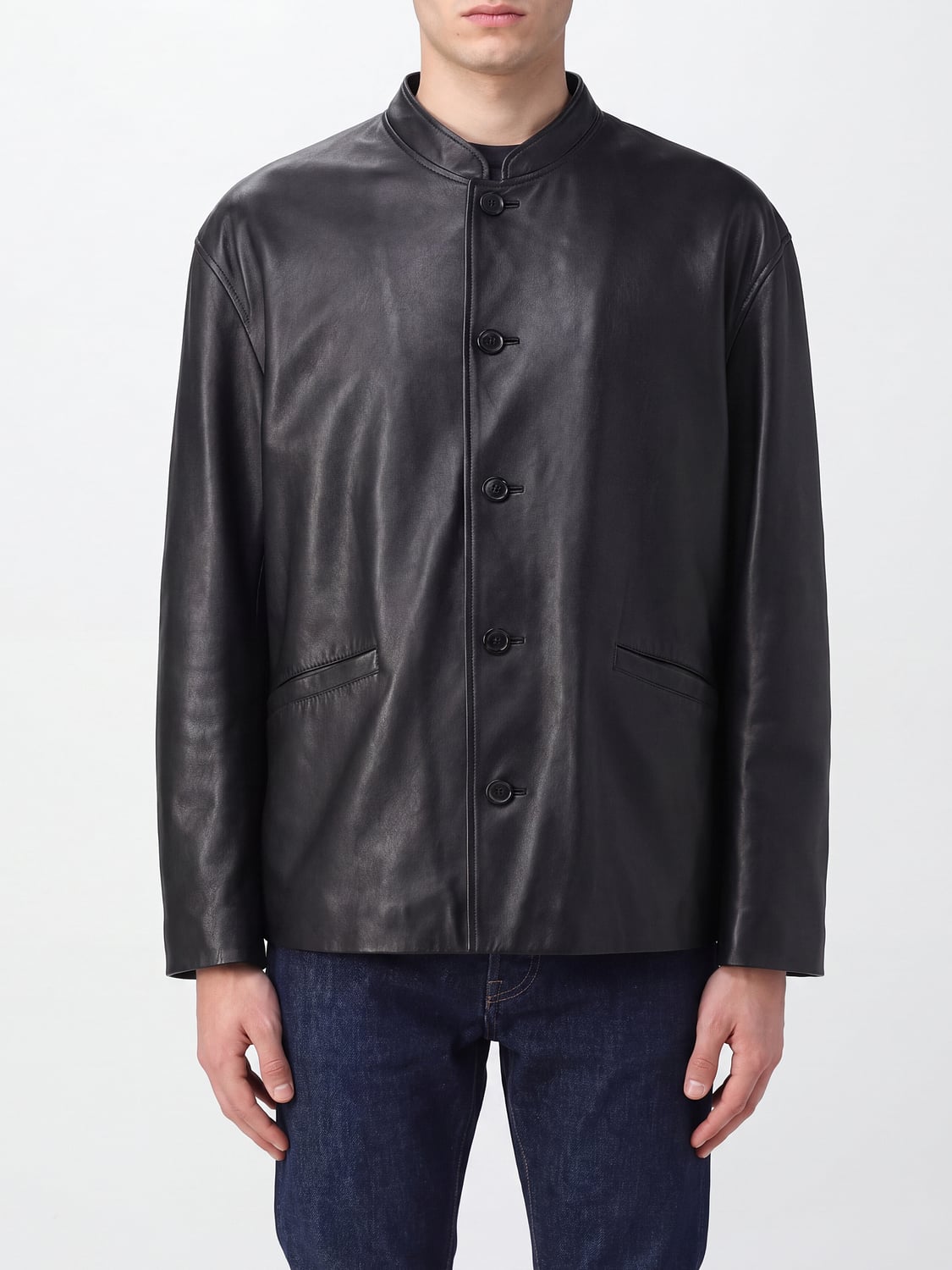 JIL SANDER 外套: 外套 男士 Jil Sander, 黑色 - Img 1