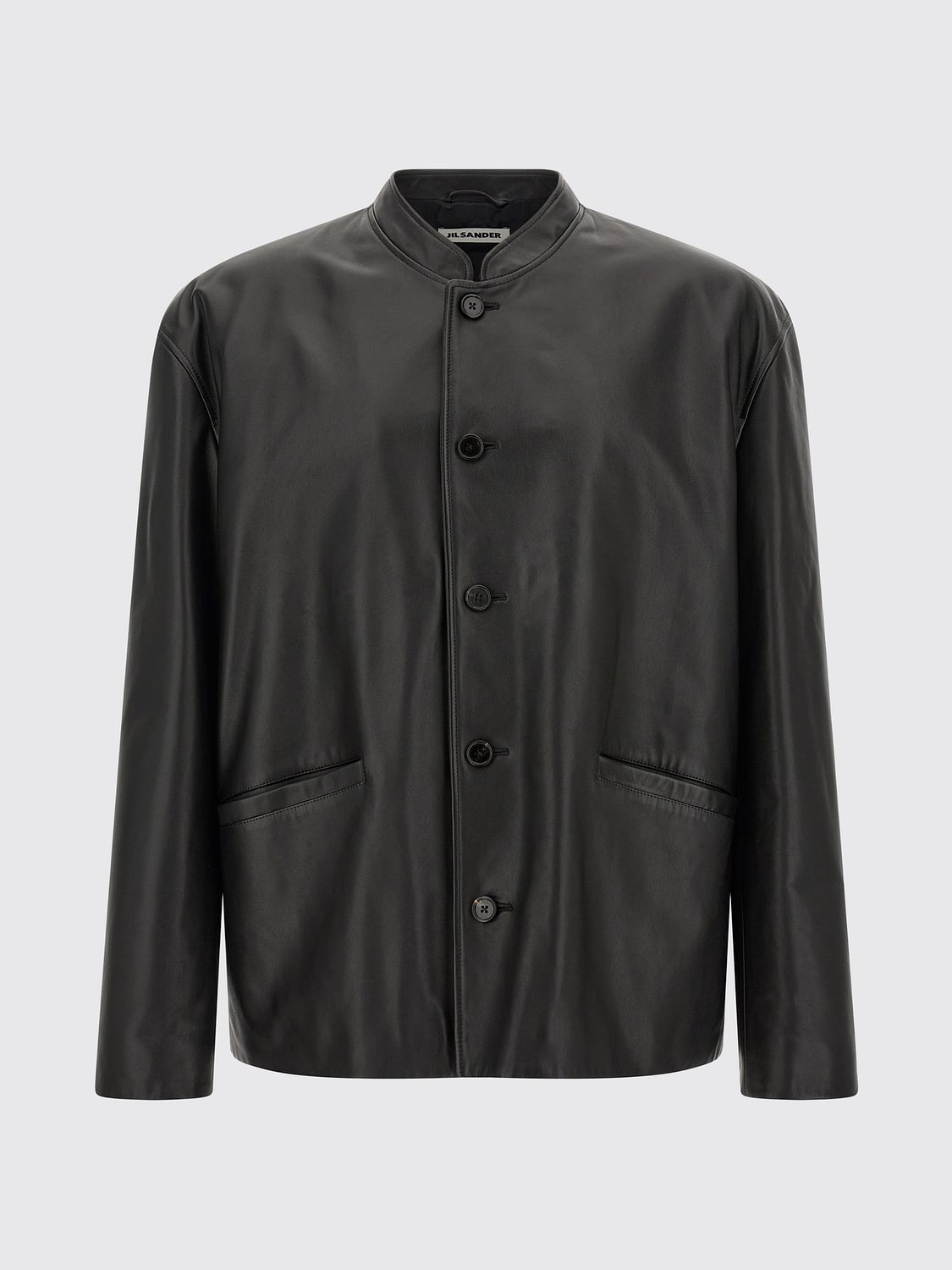 JIL SANDER 外套: 外套 男士 Jil Sander, 黑色 - Img 2