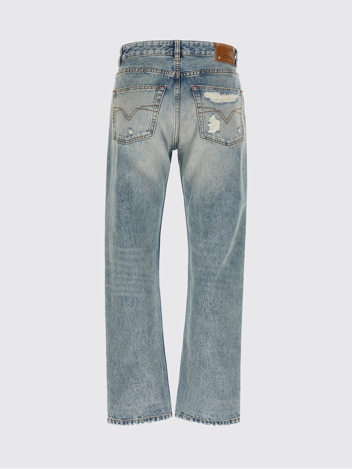 ISABEL MARANT VAQUEROS: Vaqueros mujer Isabel Marant, Azul Oscuro - Img 3