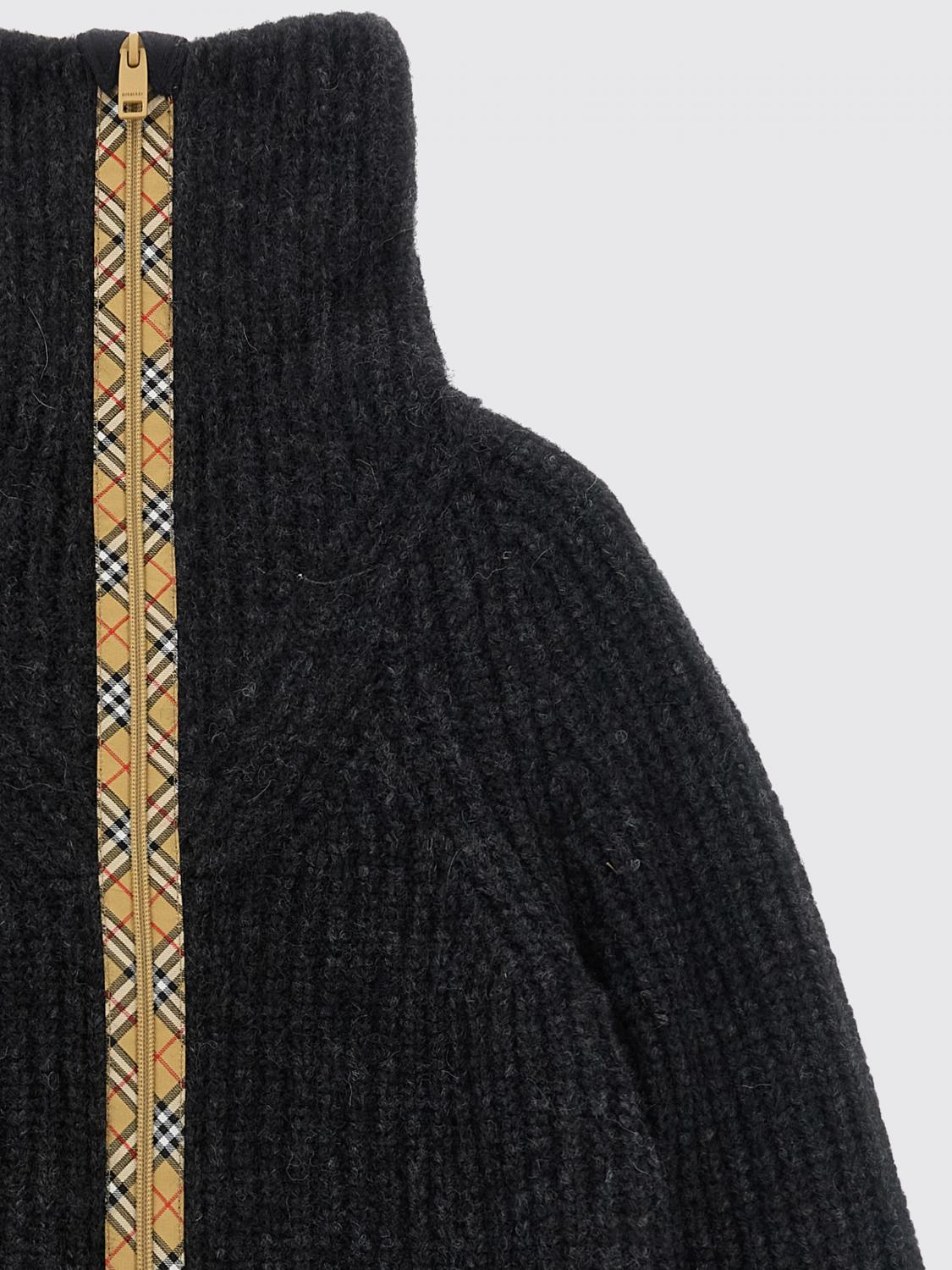 BURBERRY PULL: Pull enfant Burberry, Noir - Img 3