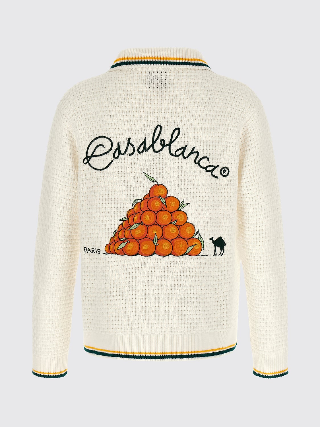 CASABLANCA PULL: Pull homme Casablanca, Blanc - Img 3