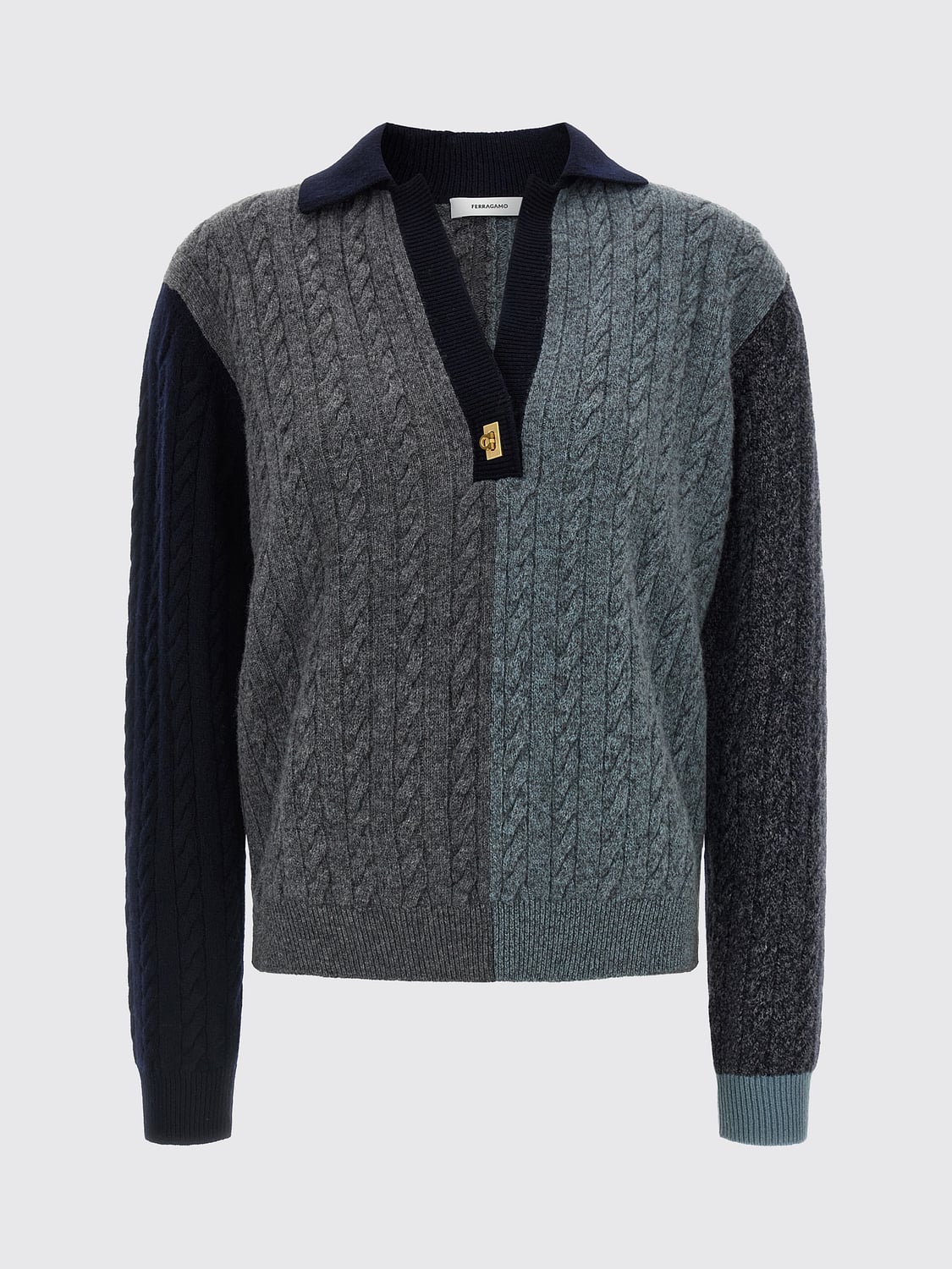 FERRAGAMO SWEATER: Sweater woman Ferragamo, Multicolor - Img 2