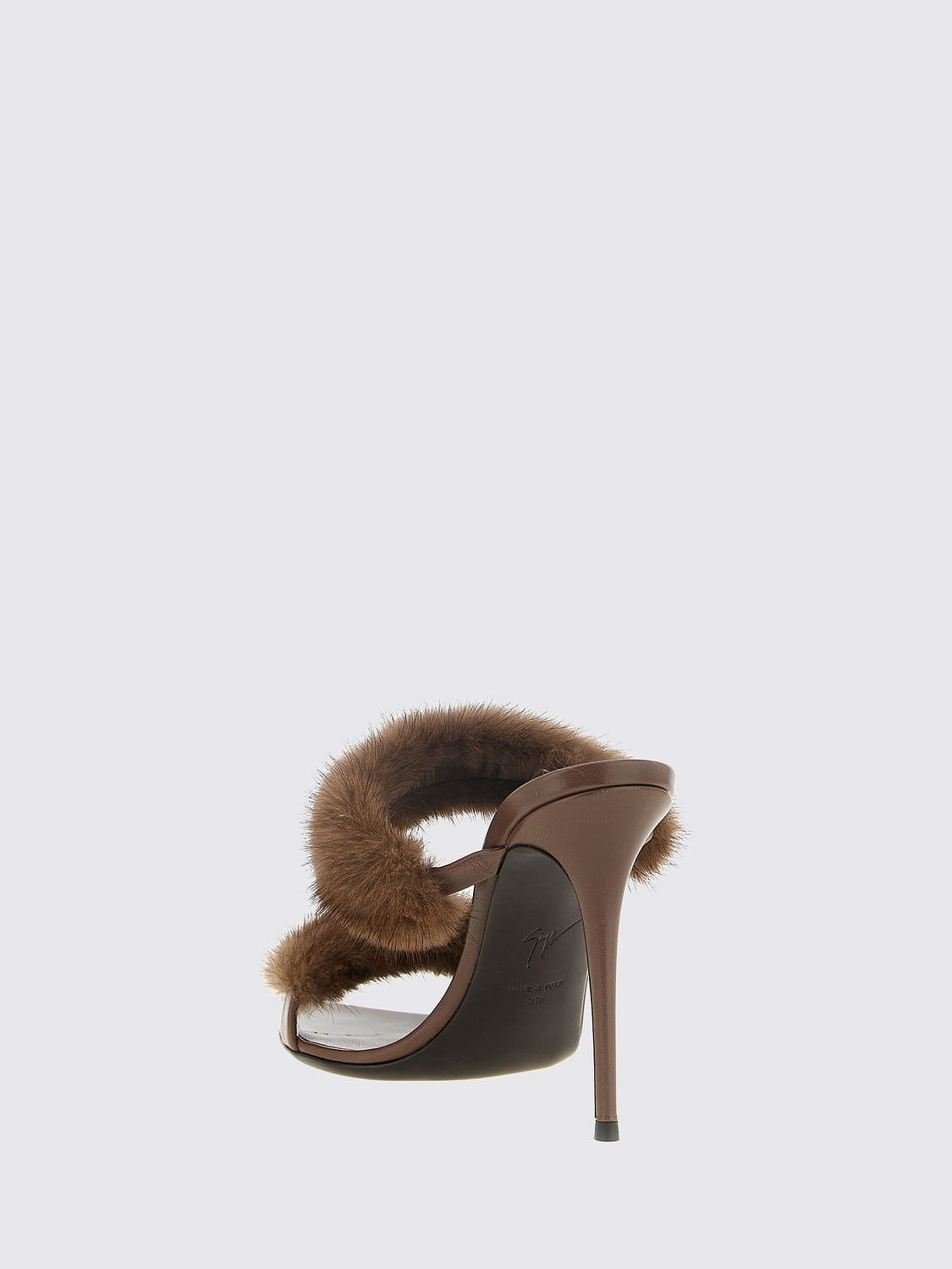 GIUSEPPE ZANOTTI SANDALI CON TACCO: Sandali con tacco donna Giuseppe Zanotti, Marrone - Img 3