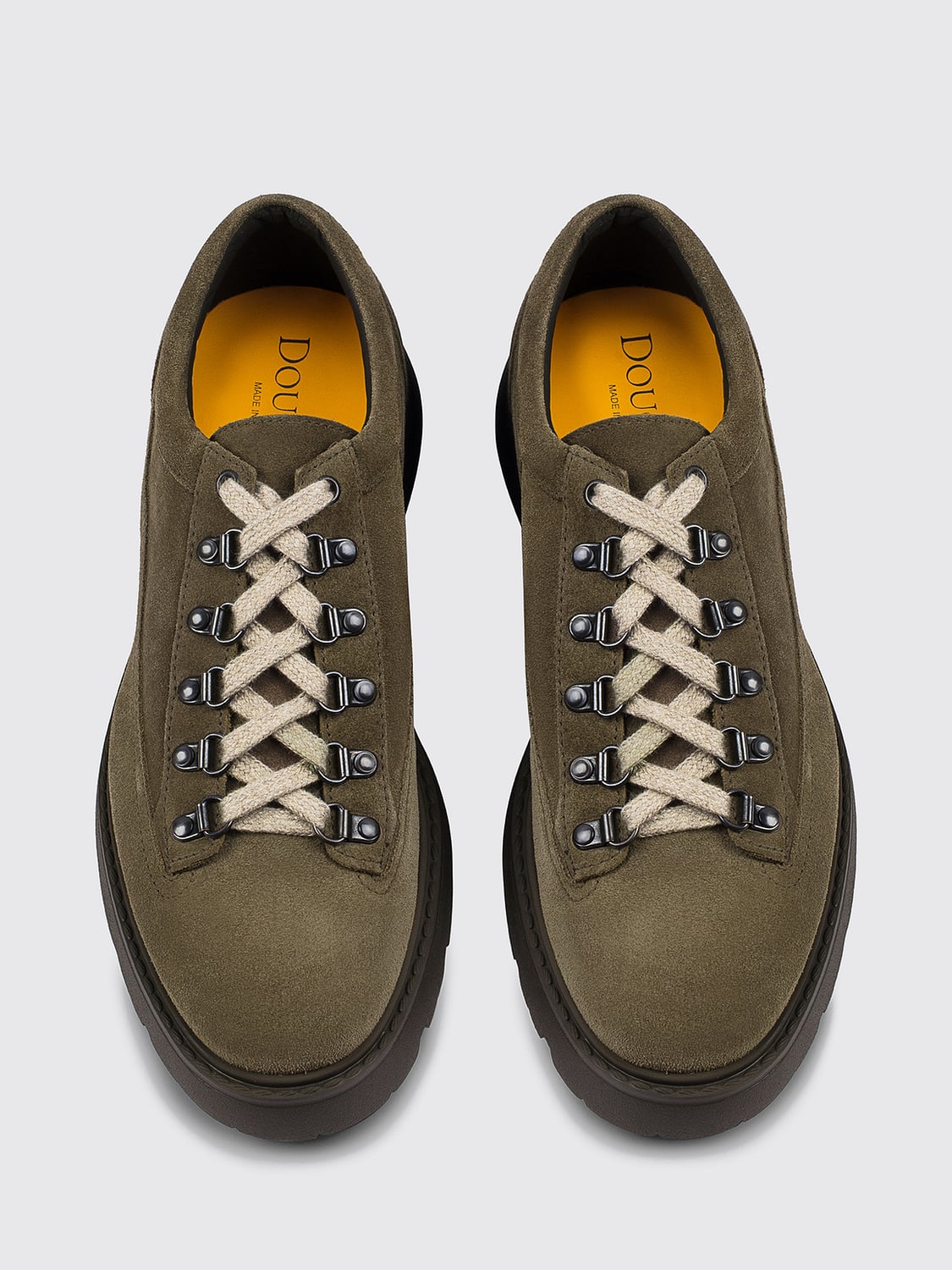 DOUCAL'S SCHNÜRSCHUHE: Schnürschuhe herren Doucal's, Tabak - Img 3