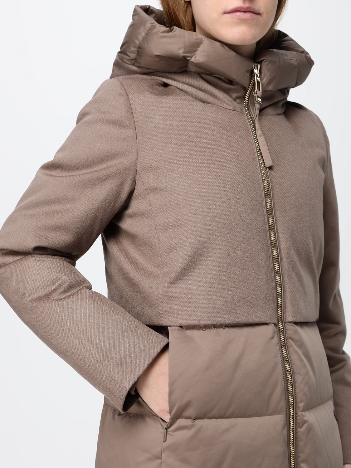 DUNO JACKET: Jacket woman Duno, Dove Grey - Img 4