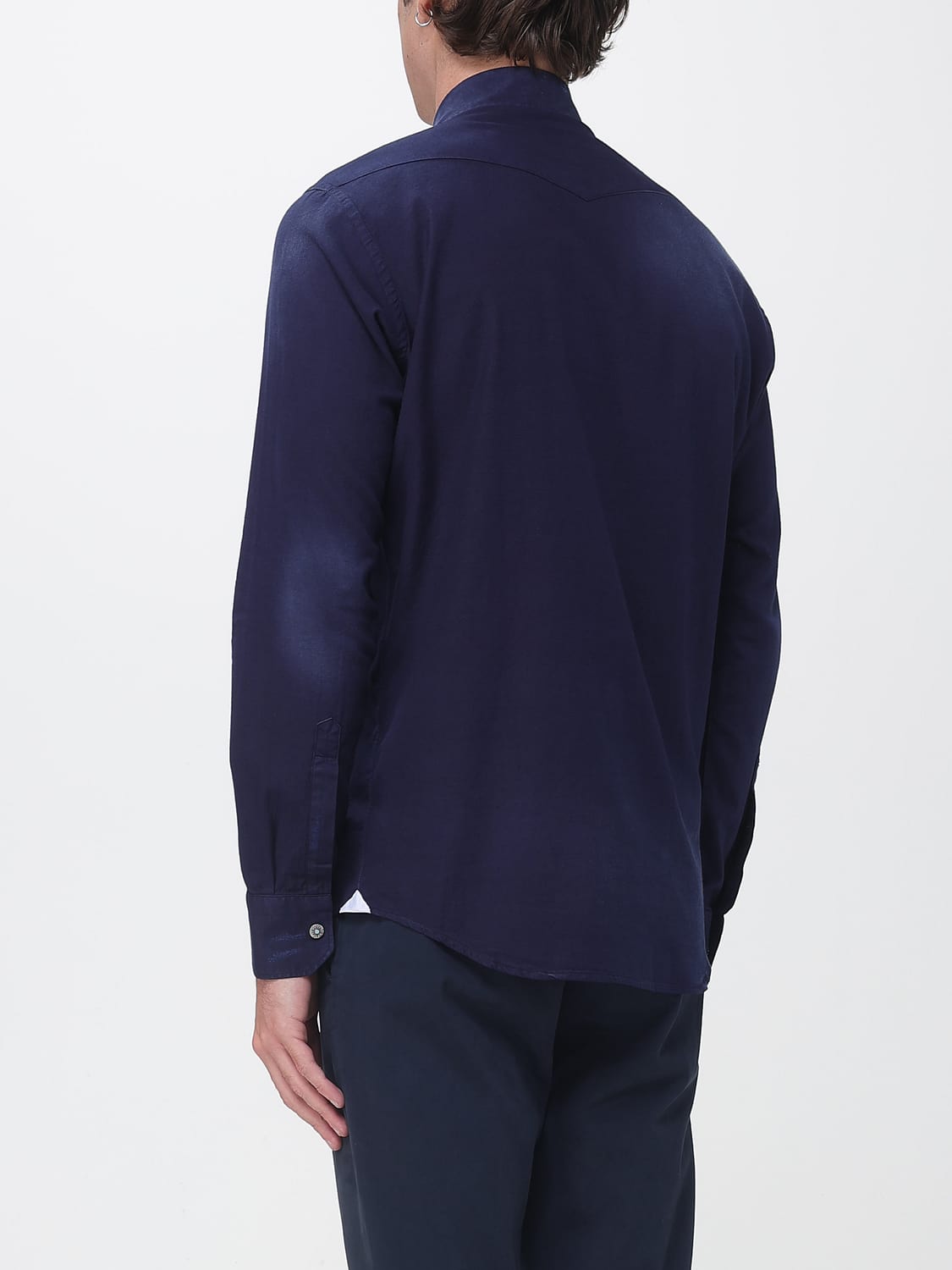 SARTORIO NAPOLI CAMISA: Camisa hombre Sartorio Napoli, Índigo - Img 2