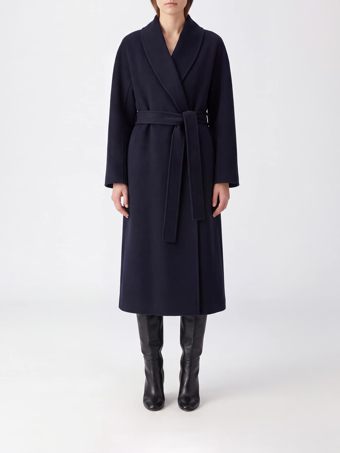 MAX MARA COAT: Jacket woman Max Mara, Blue - Img 1