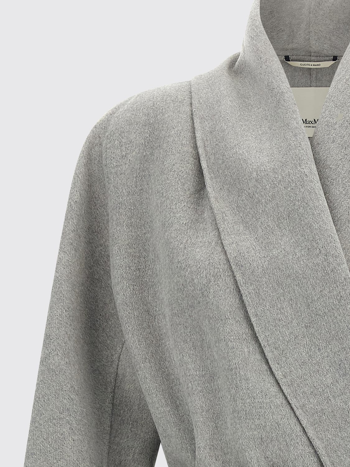 MAX MARA COAT: Jacket woman Max Mara, Grey - Img 4