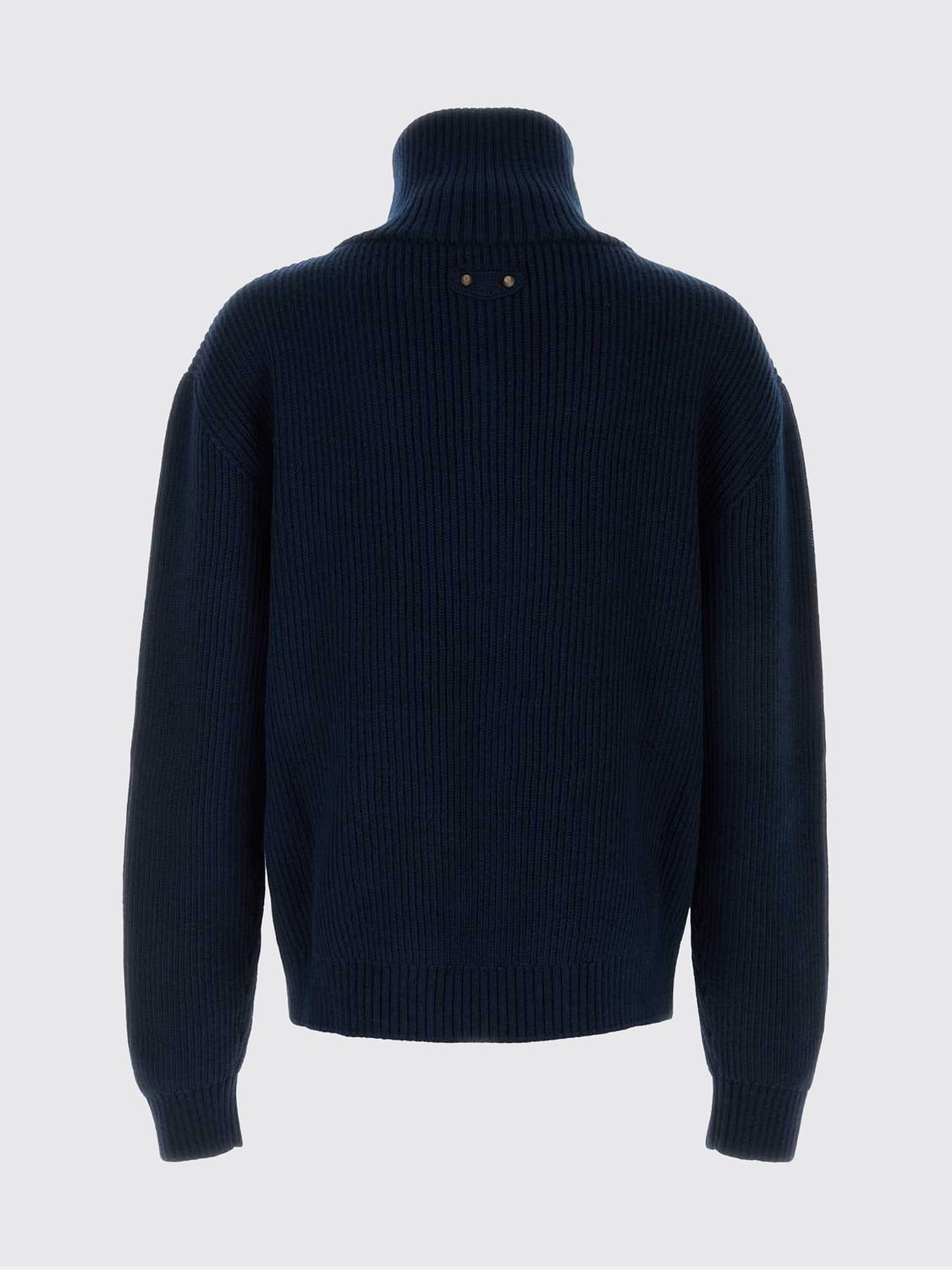 BALENCIAGA PULL: Pull homme Balenciaga, Bleu Marine - Img 2