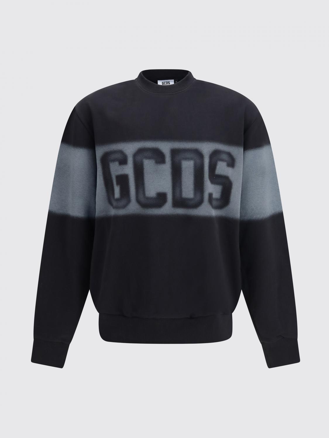 GCDS SWEATSHIRT: Sweatshirt men GCDS, Black - Img 2
