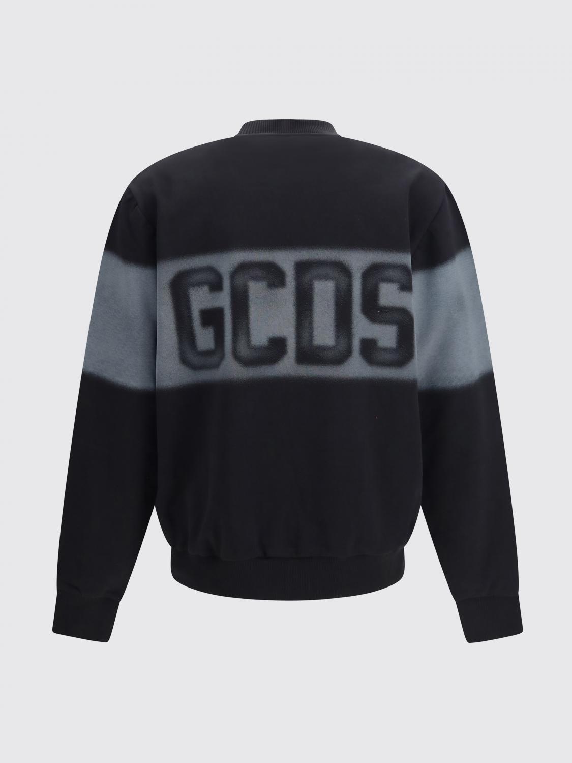 GCDS SWEATSHIRT: Sweatshirt men GCDS, Black - Img 3