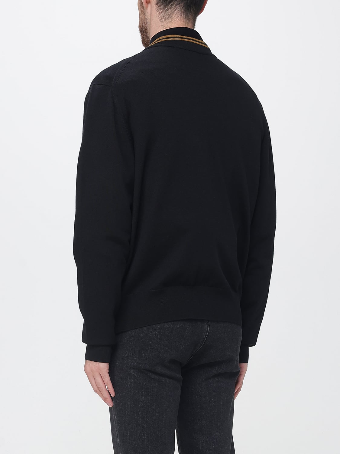 FRED PERRY ТОЛСТОВКА: Толстовка Мужское Fred Perry, Черный - Img 2