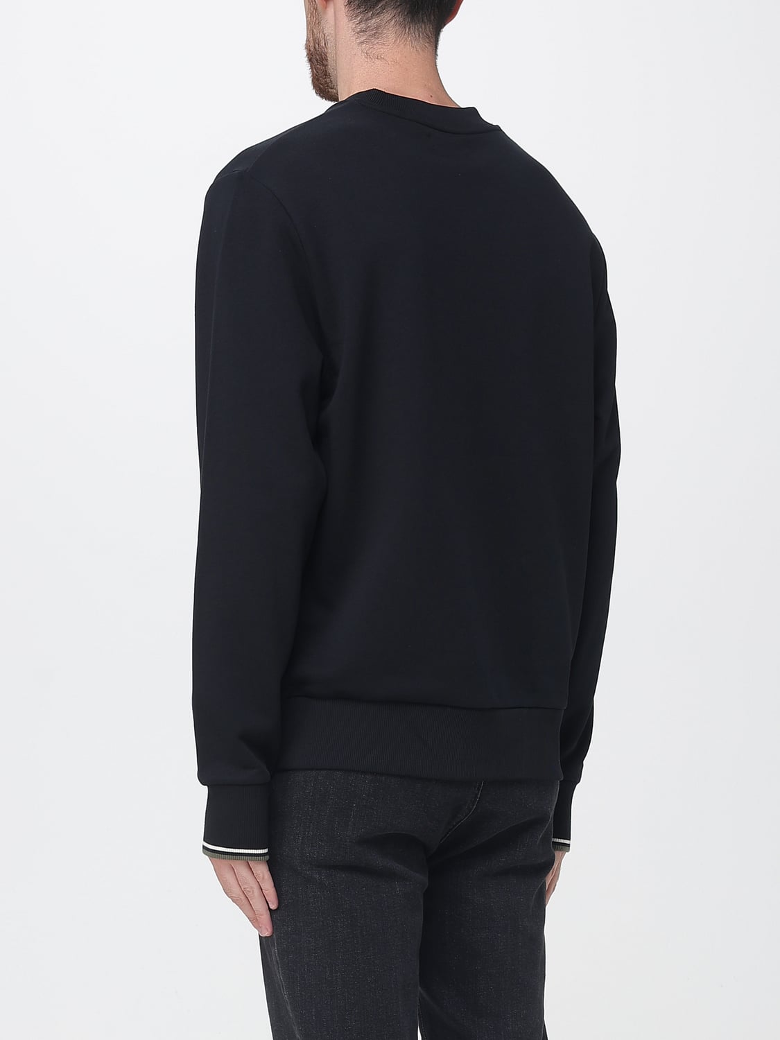 FRED PERRY ТОЛСТОВКА: Толстовка Мужское Fred Perry, Черный - Img 2