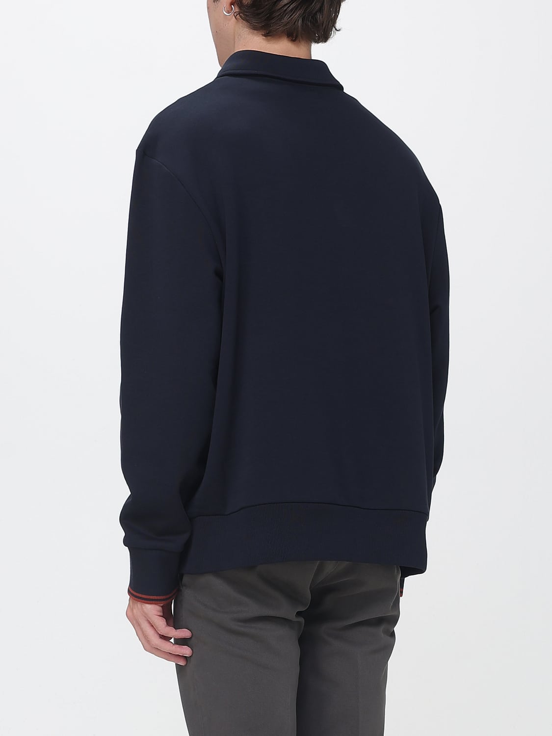 FRED PERRY SWEATSHIRT: Sweatshirt men Fred Perry, Navy - Img 2