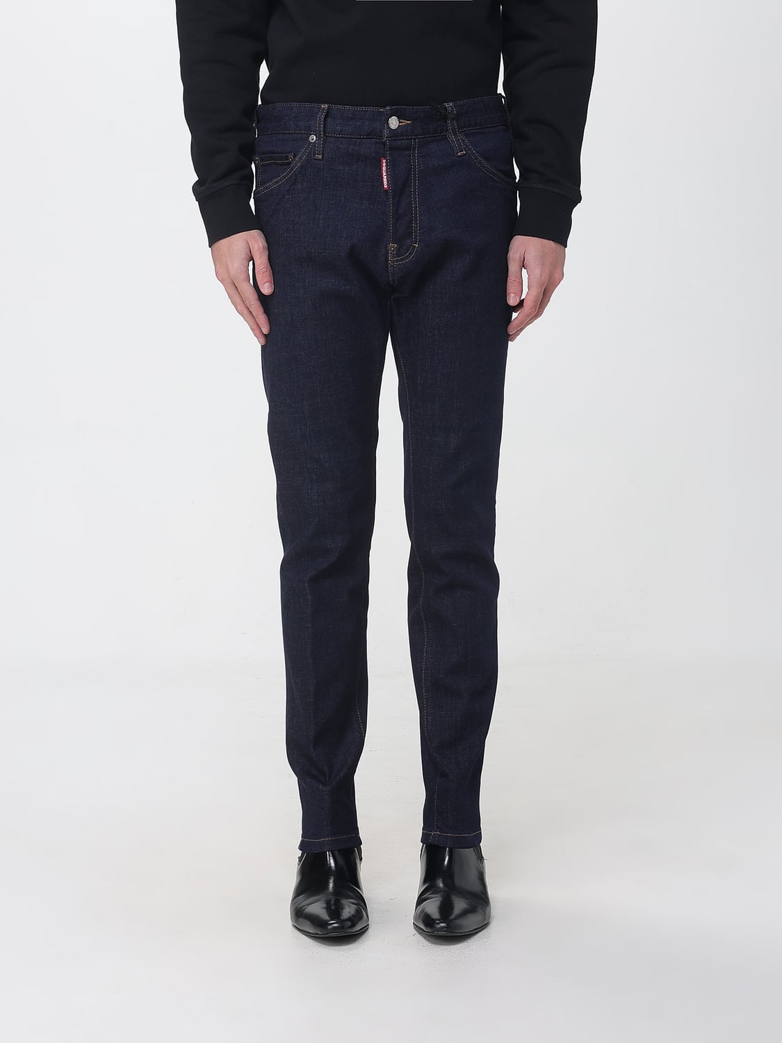 DSQUARED2 JEANS: Jeans hombre Dsquared2, Azul Oscuro - Img 1