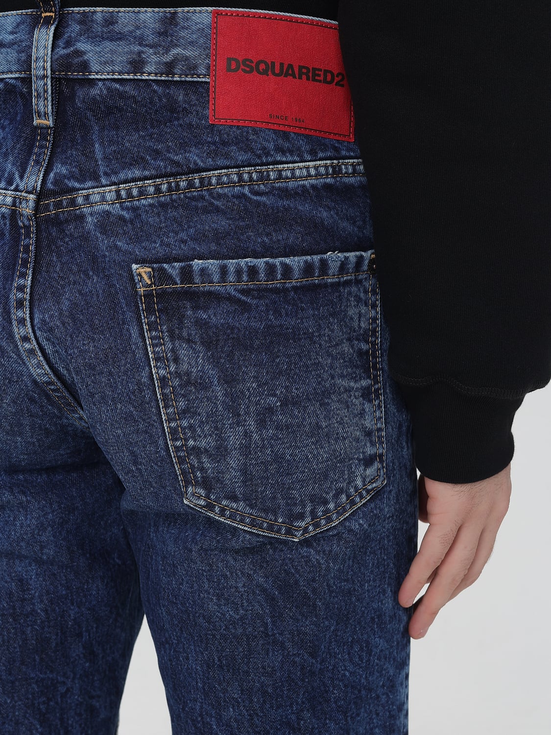 DSQUARED2 JEANS: Jeans herren Dsquared2, Blau - Img 3