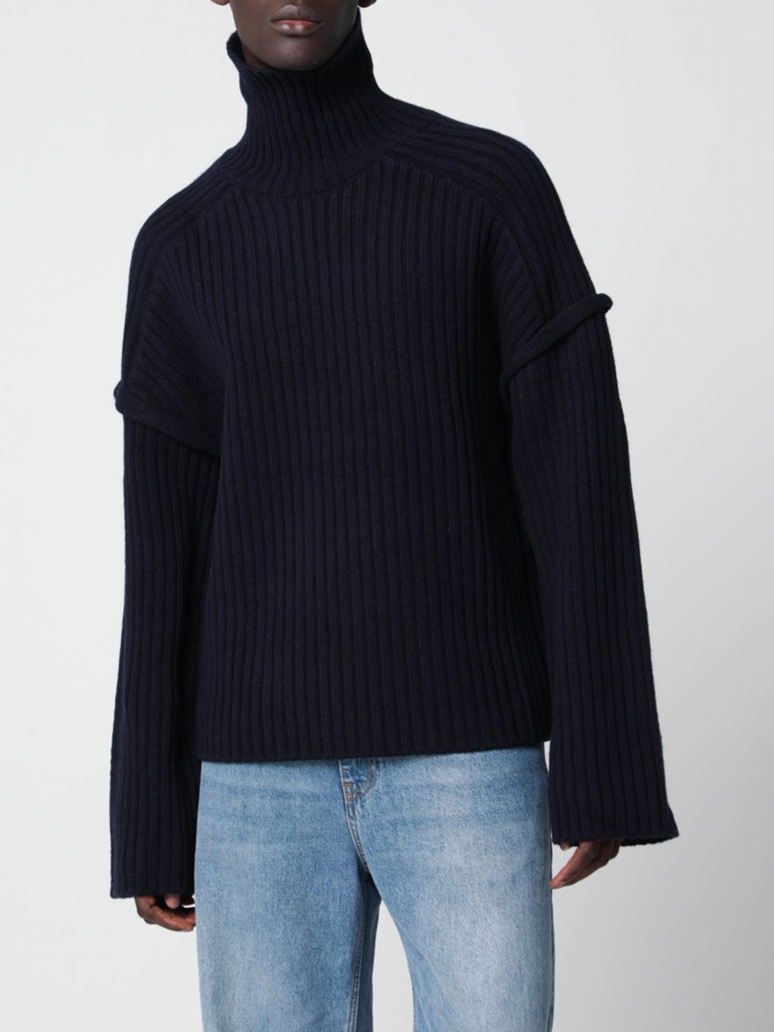 SÉFR SWEATER: Sweater men SÉfr, Blue - Img 1